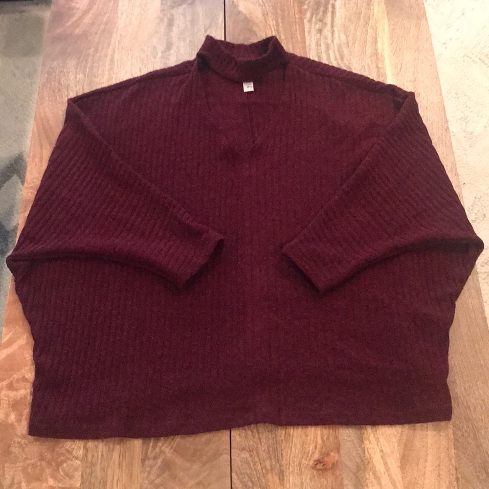 Cut out sweater